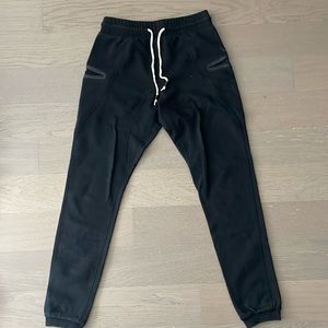 Black ASRV joggers